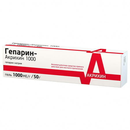 ГЕПАРИН-АКРИ гель 1000 50г