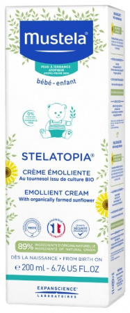 МУСТЕЛА СТЕЛАТОПИЯ Крем-эмолент 200мл