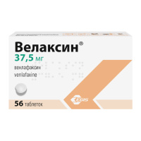 Велаксин таб. 37,5мг N56