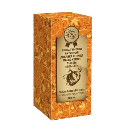 ТЫКВЫ МАСЛО 100мл  Натур масла (Солнат)