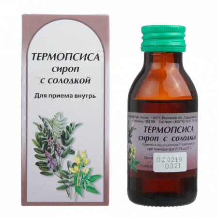 ТЕРМОПСИС/СОЛОДКА сироп 100г  Вифитех