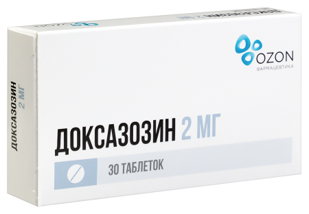 ДОКСАЗОЗИН таб 2мг N30  ОЗОН