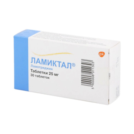 ЛАМИКТАЛ таб 25мг N30