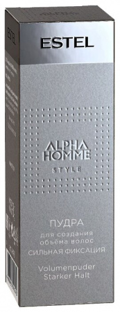ЭСТЕЛЬ ALPHA HOMME Пудра для создания объема сидбная фиксация 8г