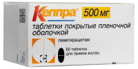 КЕППРА таб 500мг N60