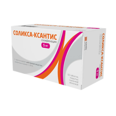 СОЛИКСА-КСАНТИС таб 5мг N60