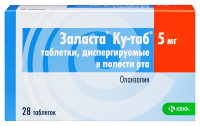 Заласта ку-таб таб. д/рассас 5мг N28