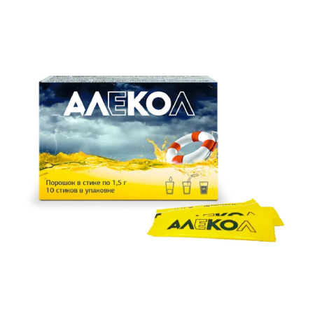 АЛЕКОЛ пор 1,5г №10
