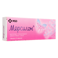 Мерсилон таб. 150мкг+20мкг N21