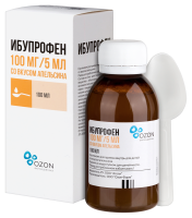 ИБУПРОФЕН сусп Апельсин 100мг/5мл 100мл  Озон