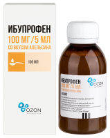 ИБУПРОФЕН сусп Апельсин 100мг/5мл 100мл  Озон
