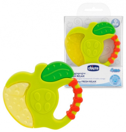 ЧИККО Прорезыватель Fresh Relax Кольцо Розовое (4+)