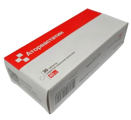 АТОРВАСТАТИН таб 40мг N30  Миракл Фарм