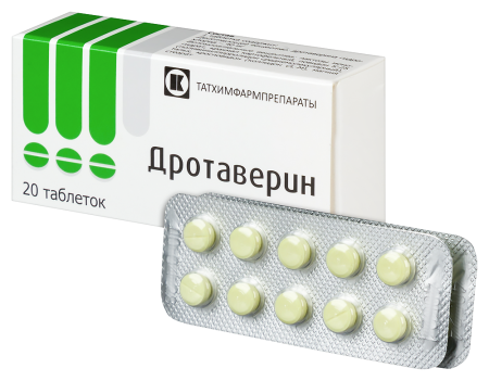 ДРОТАВЕРИН таб 40мг N20  Татхимфарм
