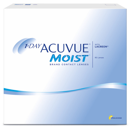 ЛИНЗЫ ACUVUE MOIST 1-Day 8,5 №90 (-4.00)