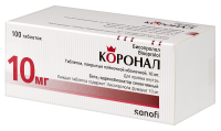 КОРОНАЛ таб 10мг N100