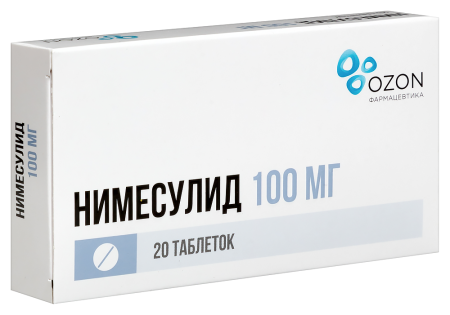 НИМЕСУЛИД таб 100мг N20  ОЗОН
