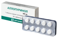 АЛЛОПУРИНОЛ таб 300мг N30  Органика #