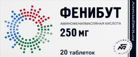 ФЕНИБУТ таб 250мг N20  Белмедпрепараты