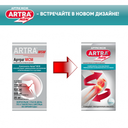 АРТРА МСМ таб №60
