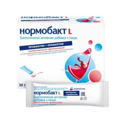 НОРМОБАКТ L пак 3г N10