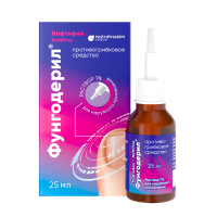 ФУНГОДЕРИЛ р-р д/наруж прим 1% 25мл