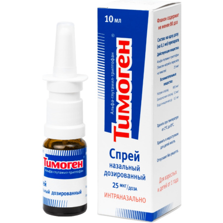 ТИМОГЕН спрей 0,025% 10мл
