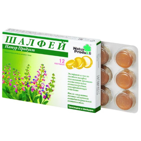 ШАЛФЕЙ НАТУР ПРОДУКТ пастилки N12