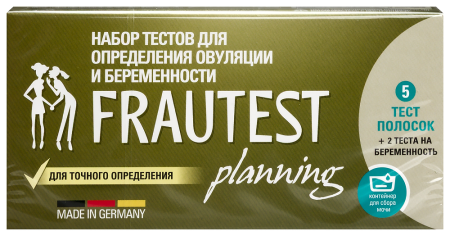 ТЕСТ на Беременность/Овуляцию ФРАУТЕСТ Planning (5+2) # М