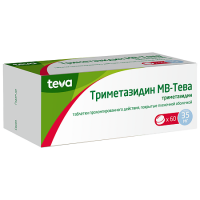 Триметазидин МВ-Тева таб. с пролонг. высв. п/п/о 35мг №60