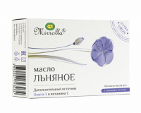 ЛЬНЯНОЕ МАСЛО капс МИРРОЛЛА №100 #