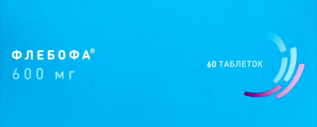 ФЛЕБОФА таб 600мг N60
