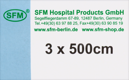 ПЛАСТЫРЬ SFM катушка 3х500см (ткан/картон уп)