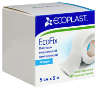 ПЛАСТЫРЬ ECOPLAST ECOFIX катуш/ткан 5смх5м
