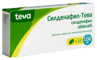 СИЛДЕНАФИЛ-ТЕВА таб 100мг №12