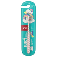 СПЛАТ JUICY LAB МАГИЯ ЕДИНОРОГА зубная щетка детская с ионами серебра pearl/мягкая