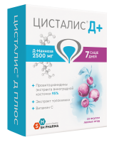 ЦИСТАЛИС Д ПЛЮС N7 ПАКЕТ-САШЕ МАССОЙ 3,2Г ВКУС ЛЕСНЫЕ ЯГОДЫ