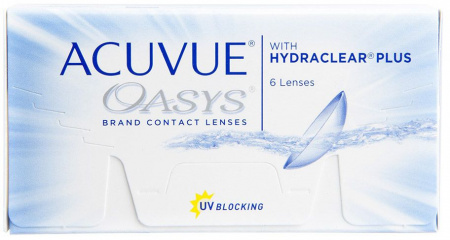 ЛИНЗЫ ACUVUE OASIS 8,4 №6 (-8.50)