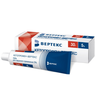 Кетопрофен гель 5% 30г N1