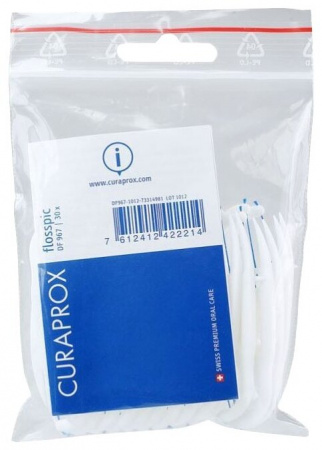 КУРАПРОКС з/нить Flosspic с держат №30