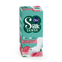ОЛА OLA! прокладки ежедневные SILK SENSE Daily Deo Бархатная роза №20