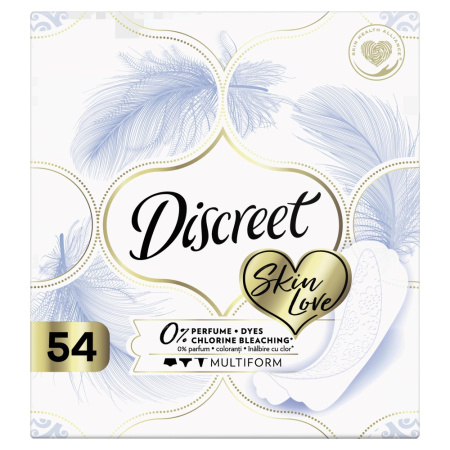 ДИСКРИТ DISCREET SKIN LOVE MULTIFORM ежедневные гигиенические прокладки N54