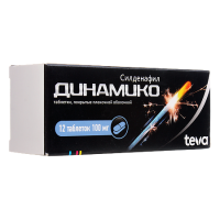 ДИНАМИКО таб 100мг N12