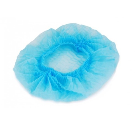 ШАПОЧКА-БЕРЕТ ГЕКСА 18г р.1 дл.53 (голубая) №25