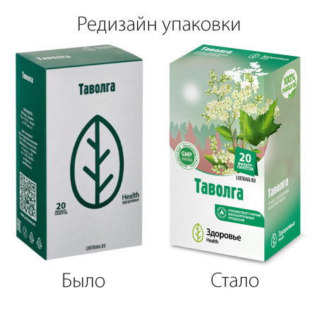 ТАВОЛГА трава ф/п №20  Здоровье