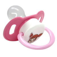 МАМА ТАМА Пустышка анатомическая силикон 6мес+ Вера (розовый) №1