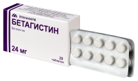 Бетагистин таб. 24мг №20