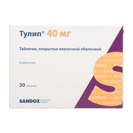 ТУЛИП таб 40мг N30
