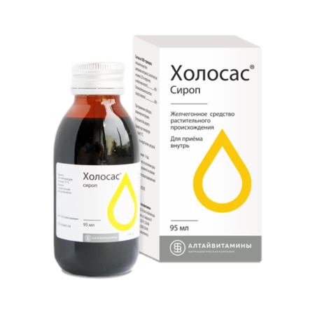 ХОЛОСАС сироп 140г (95мл)