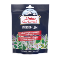 Карамель альпийская/alpine caramel леденцы 75г